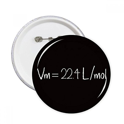 Badge volume molaire chimie pour masquer un accroc et égayer des vêtements ternes en lot de 5