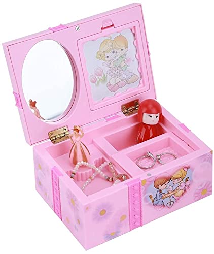 Caja de joyería musical para solucionar el desorden de accesorios 2