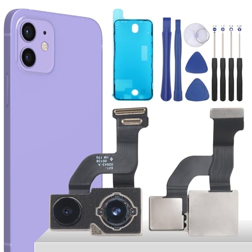 Caméra arrière pour iPhone 12 avec nappe de remplacement 12MP et outils inclus