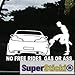 SUPERSTICKI® No Free Rides Gas or Ass Sticker circa 15 cm Adesivo Decal in pellicola ad alte prestazioni Adesivo Auto Tuning Sticker Racing Sticker
