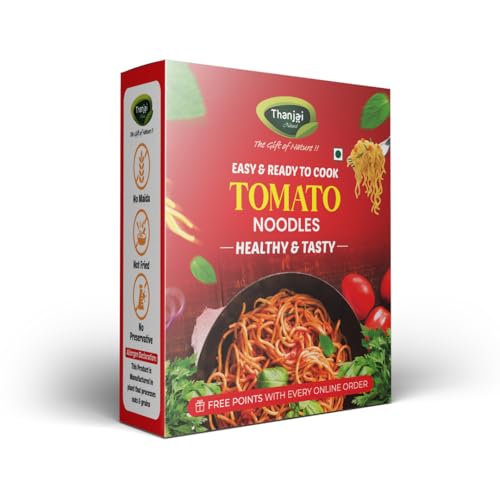 Image of Thanjai Natural Millet Noodles 180 Grams X 4 Varieties (720 Grams) of Homemade Moringa | Karuppu Kavuni | Tomato and Corn Millets Noodles (No Preservatives, No Chemicals, No Artificial Extract)