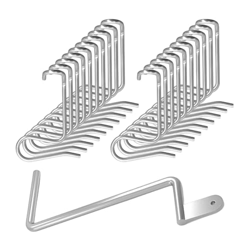 Serre-clôture pour câble 6,35 mm : lot de 20 tensionneurs de fil barbelé en extérieur