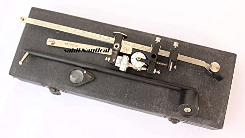 Planimètre mécanique de précision argent et noir pour mesure de surface plan d'architecte - 2