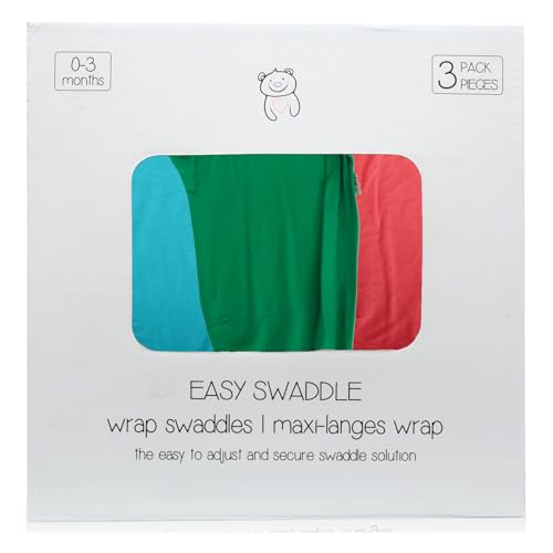 Image of 3 Pack Organic Swaddles Sacks For Newborns, Baby Girls, Boys, Soft & Snug Newborn Sack, Nursery Swaddling Blankets