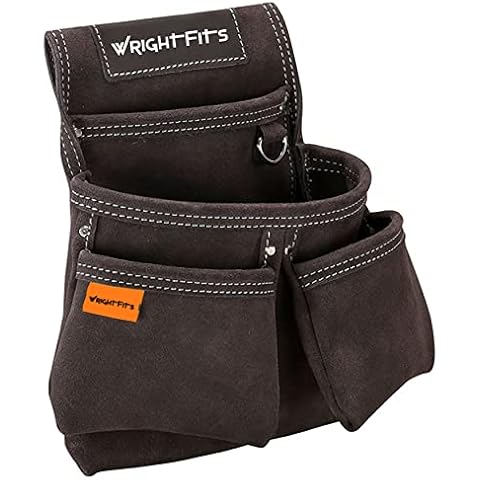 WrightFits Leather Nail Pocket Work Pouch Cover