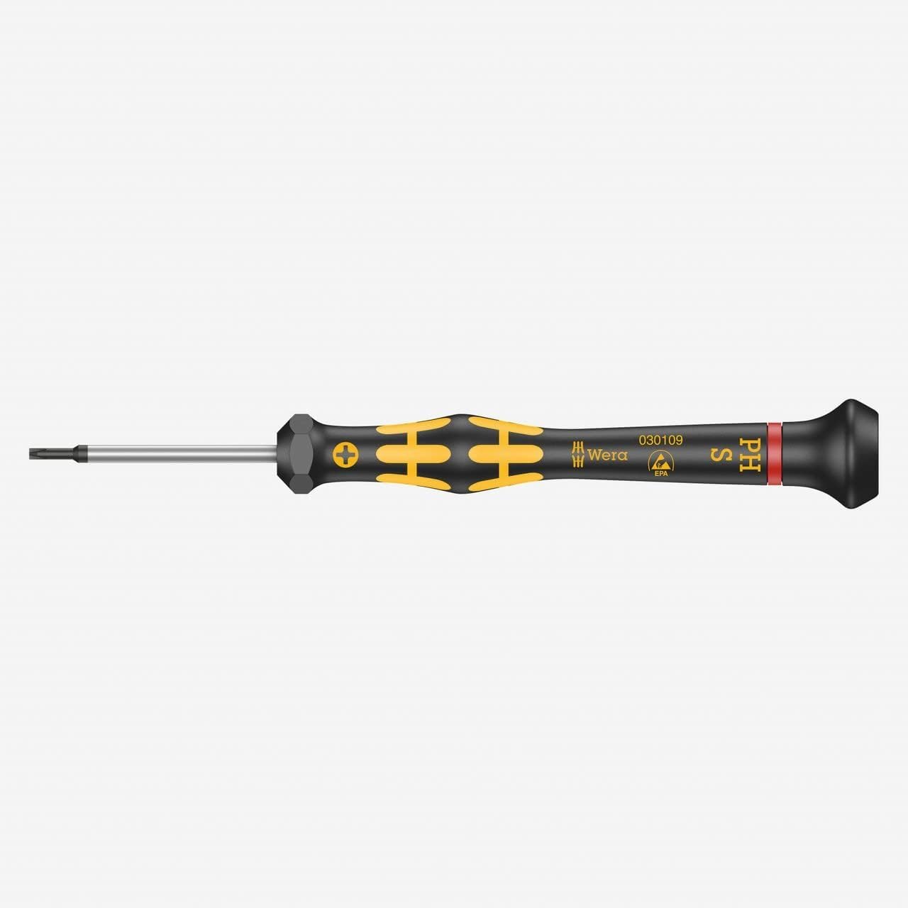 Wera 030109 PH/S ESD Kraftform Micro Screwdriver
