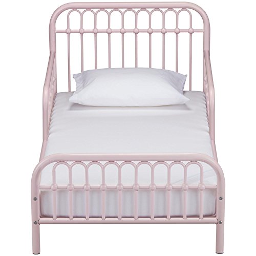 Little Seeds Monarch Hill Ivy Metal Toddler Bed, Pink #TOP1