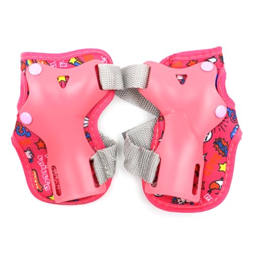 Ieron 6Pcs Bike Sports Protective Gear Set, Skating Protective Gear Kit Knee Pads Elbow Pads Wrist Guards - Image 2
