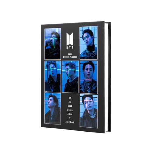 Grupo Erik BTS A5 Academic Diary 2026-2027 Week to View - BTS Merch Gifts