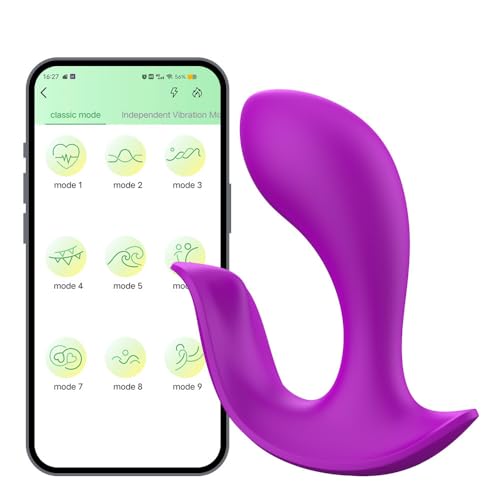 App longue distance pour téléphone intelligent Jouets sexy contrôlés par Bluetooth pour femme Forme de v-br-át-ou Six jouets pour femmes Jouets...