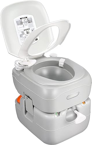 SereneLife WC Toilette Portatile, WC Bagno Portatile per Esterni, WC