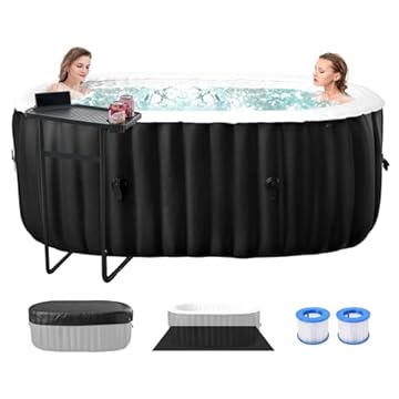 inflatable hot tub sizes