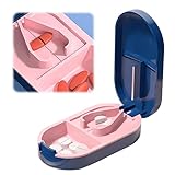 Tablettenspalter,Tablettenschneider Tabletten Schneider Tabletten Teiler Pillenschneider...