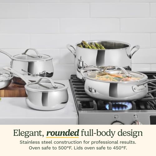 Cuisinart 12-Piece PureClad™ Triple-Ply Stainless Steel Cookware Set, PCT-12 by Cuisinart - Image 4