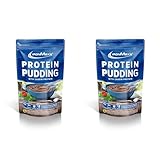 IronMaxx Protein Pudding Pulver, Geschmack Schokolade, 300 g (2er Pack)