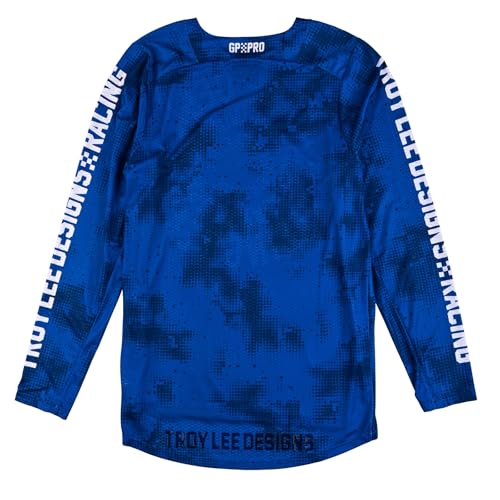Troy Lee Designs Camiseta juvenil GP PRO AIR; Carlsbad 97 Azul MD