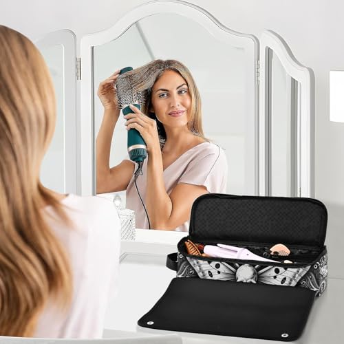 Organizador 2 en 1 para herramientas de cabello con bolsa resistente al calor miniatura 6