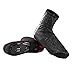 Lixada Surchaussures de cyclisme imperméables avec doublure en polaire pour VTT et vélo de route pour homme et femme