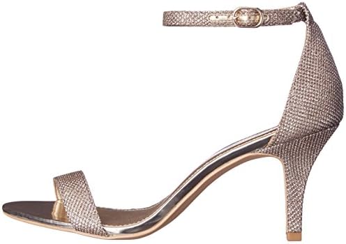 Bandolino Women's Madia Heeled Sandal, Gold, 10 | Image 7