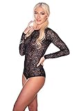 Unser eleganter und reizvoller Body aus Spitze ist für jeden Anlass gedacht. Er wirkt nicht nur äußerst modisch, sondern betont dabei auch noch ihre Figur und lässt Ihnen dabei genug Bewegungsfreiraum.