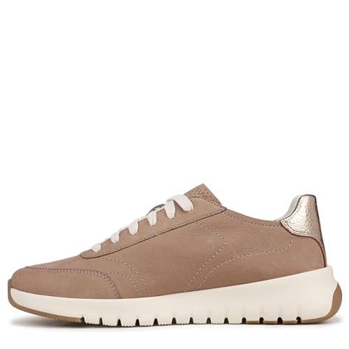Vionic Women's Uptown Sneaker Sneaker Desert Sand Suede/Leather 8 W