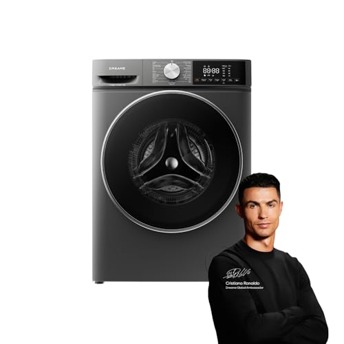 Dreame M5 10KG Front Load Washing Machine, 530mm Extra-Large Drum, 520mm Wide View Door, High-Temp Steam Wash, One-Touch Smart Wash, Anti-Scald Protection, 15-Min Quick Wash