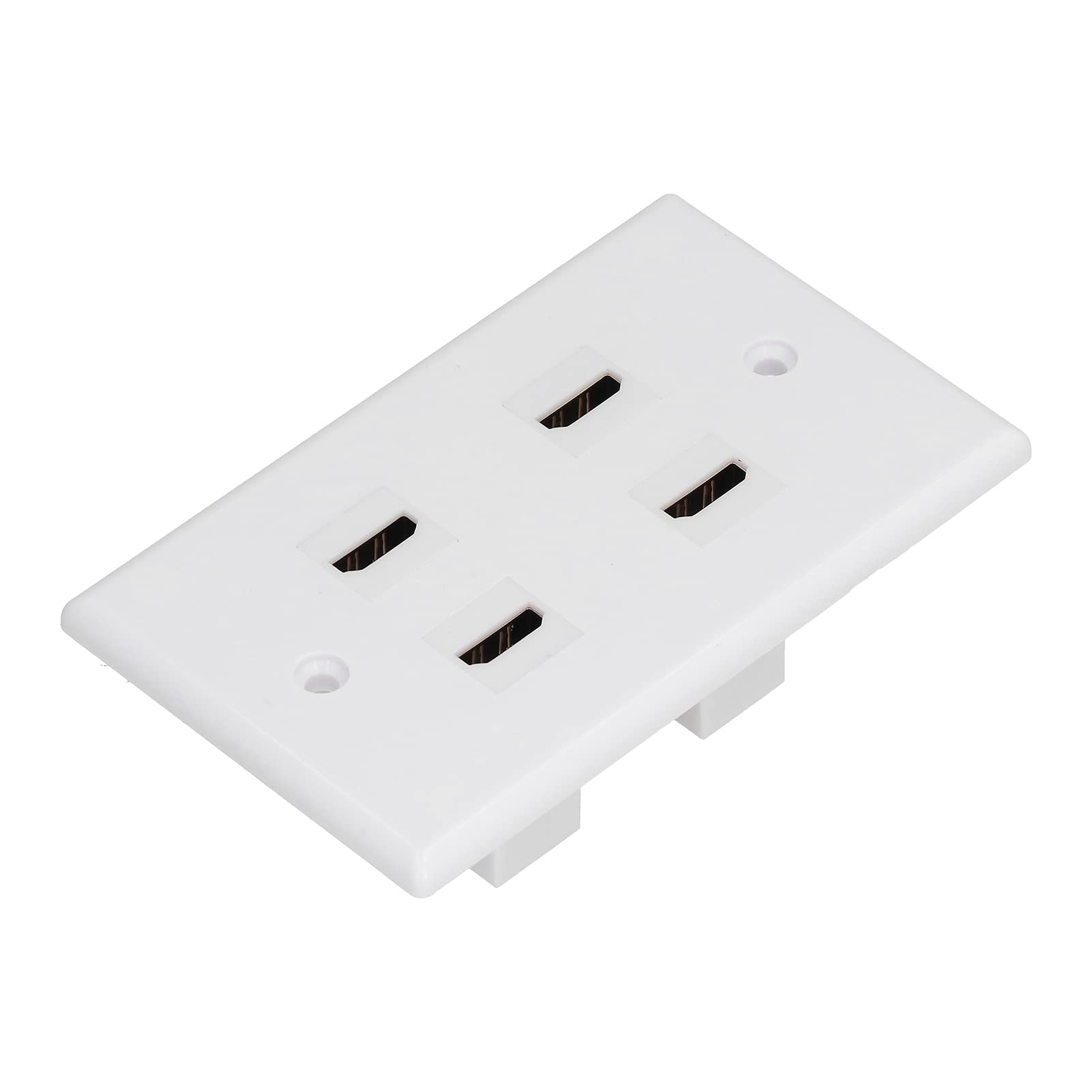 Electrical Wall Plate, ABS Wall Outlet 4K for Home Theater for AV Receiver-picture-15