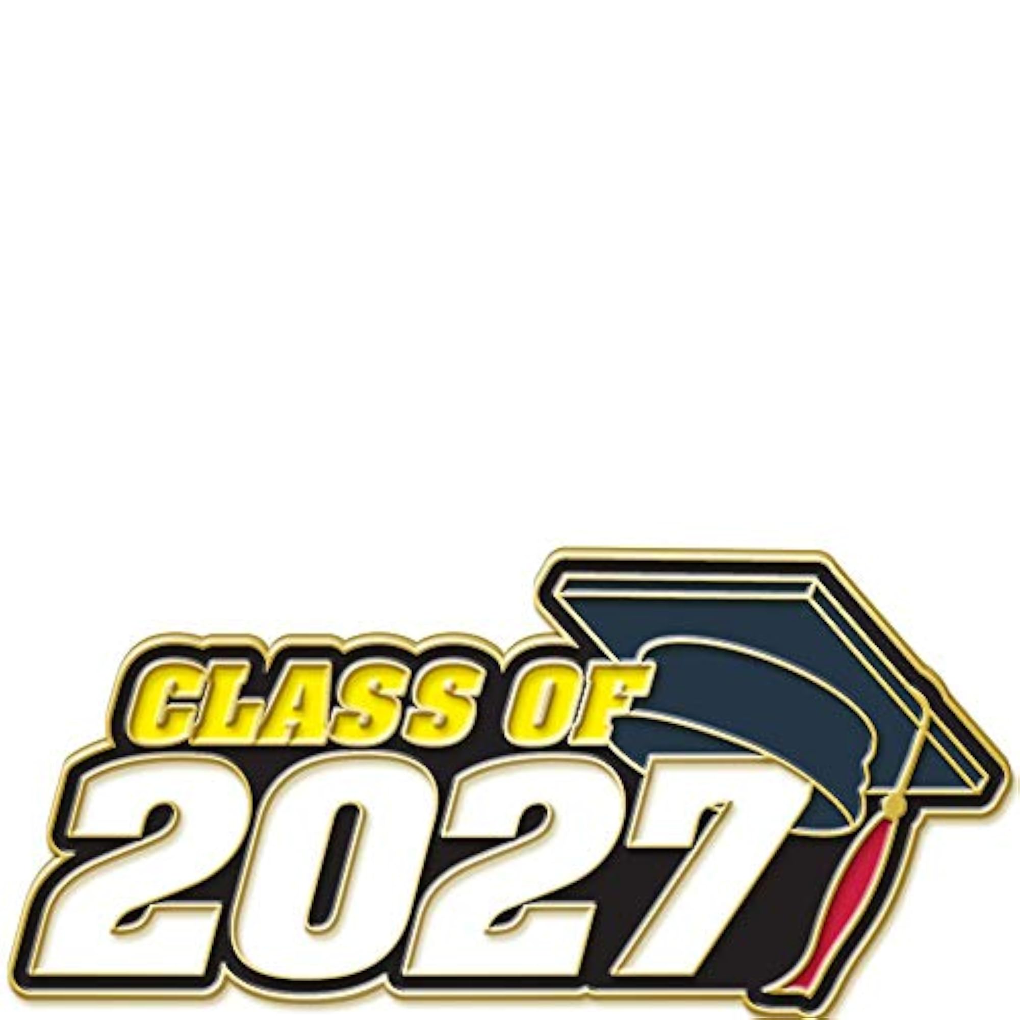 Class of 2027 Graduation Lapel Pin, Celebratory Gift