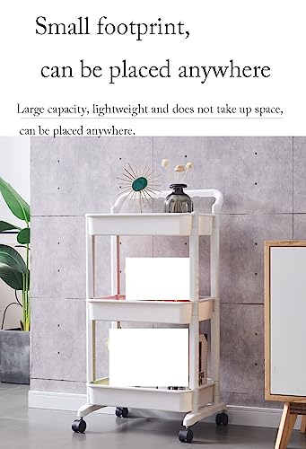 Étagère mobile superposée de rangement stable pour maison