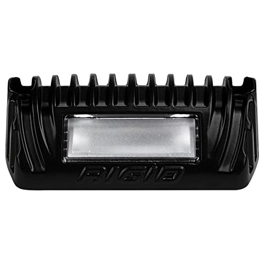 Rigid Industries 86630 Black/Amber DC Scene Floodlight (1x2 65 Degree)