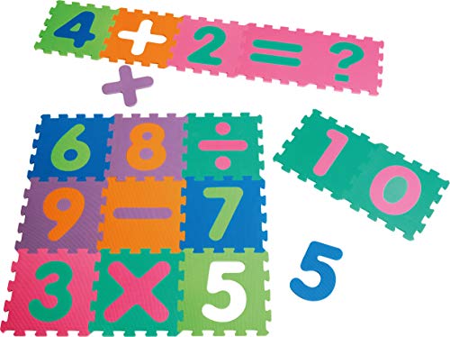 Playshoes-308745 Lot de 16 Tapis de Puzzle en EVA, 308745_900, 900-multicolore, Teile (1er Pack) Cover