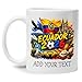 Gressty Personalized Ecuador Soccer 2026 Mug, Customized Ecuadorian Football Fan White Cup, Football Supporter Gift Mug, Ecuadorian Souvenir Coffee Cup, Ecuador Culture Soccer Ceramic Mugs 11oz 15oz