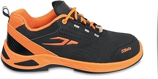 BETA 7275N, Sicherheitsschuhe FitEVOLUTION aus wasserabweisender Mikrofaser, durchtrittsichere Arbeitsschuhe mit Fersenstabilisator, Größe EU 46, 600g