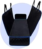 Capa Pet Impermeável para Carro – 4 em 1 com Proteção Total, Antiderrapante e Acolchoada | Para Cães e Gatos (Azul)