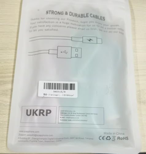 Yavud iPhone Charger Cable 3Pack 6FT/1.8M, MFi Certified Lightning Cable Fast Charging Cable Lead PVC Long Charging Cord for iPhone 14 plus 14 pro max 13 12 11 XS X XR 8 plus 7 6