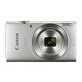 Canon IXUS 185 Digitalkamera (20 MP, DIGIC 4+, 8X optischer Zoom, 6,8cm (2,7 Zoll) LCD, Display, Smart Auto, HD Movies, USB, 720p) Kamera digital, Silber