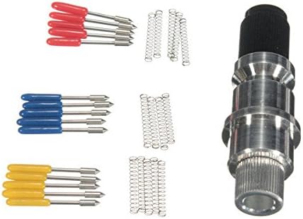 CB09 Graphtec Blade Holder with 15pcs 30 45 60 Degree Cutting Blades