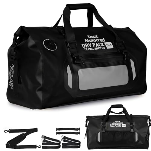 tacxmotorrad 80L ����I�[�g�o�C�h���_�b�t���o�b�O ���s�p���ϋv�o�b�O ���˃e�[���h���C�_�b�t���o�b�O �V�����_�[�X�g���b�v�t�� TPU(�u���b�N)