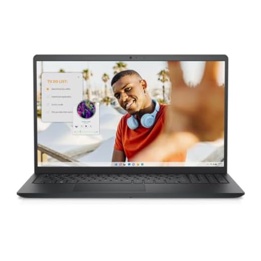 Dell Inspiron 15 3535 Laptop | 15.6 inch FHD (1920 x 1080) 120Hz Display | AMD Ryzen 7 7730U | AMD Radeon Graphics | Windows 11 | 16GB RAM | 512GB SSD | UK Keyboard | Black