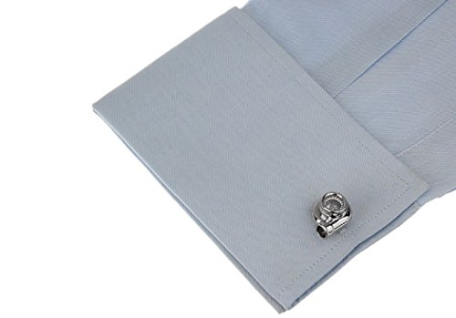 Mrcuff Turbocharger Sports Car Auto Racing Race Cufflinks In A Presentation Gift Box & Polishing Cloth #TOP2