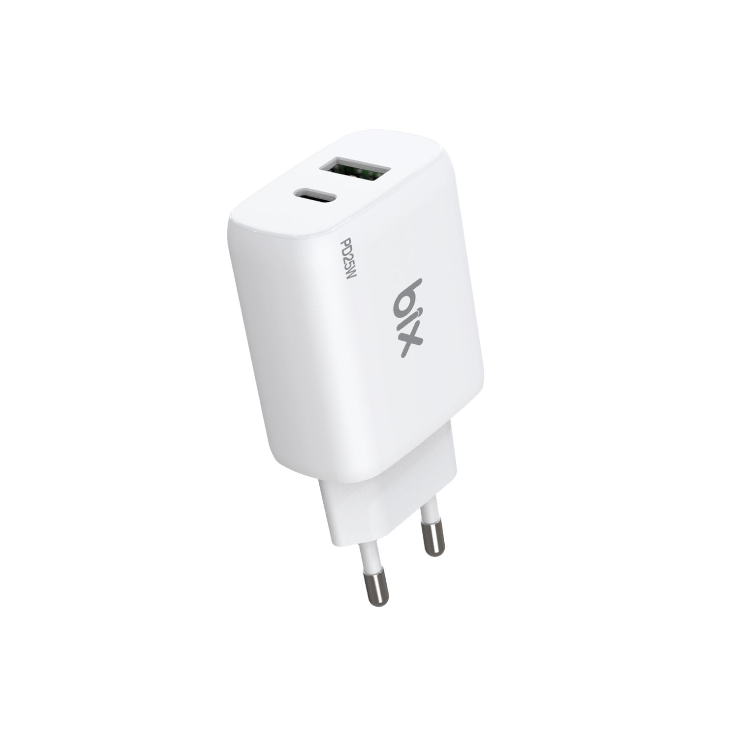 Bix ZH-2U41T 25W PD 3.0 Type-C & USB-A Çift Bağlantı Noktalı Hızlı
