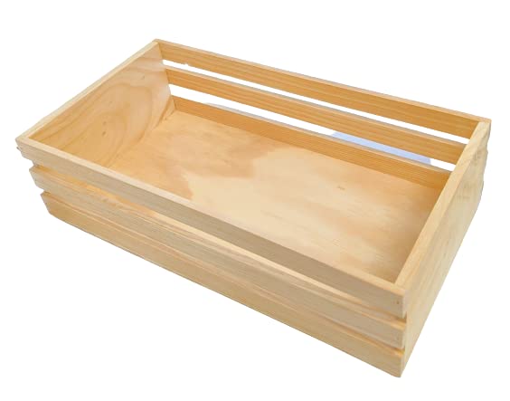 La mejor comparación de Huacales los preferidos por los clientes. 44 Artesanías Ramírez Huacal Para Decoración De Hogar - Canastas Organizadoras Con Esquinas Redondeadas - Centro de centro de mesa Versátil, Jardín, Desayunos - Personalizable...