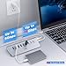 Powered USB Hub 10Gbps, intpw 9-Port USB 3.2 Hub, USB C Hub with USB A/USB C 3.2, 4 USB 3.0, 2 PD 45W Charging Ports, 65W Power Adapter and 3.3FT Cable, Aluminum USB Hub for Laptop, iPhone 17/16/15，PC