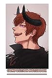  Obey Me Beelzebub Notebook: (110 Pages, Lined, 6 x 9)