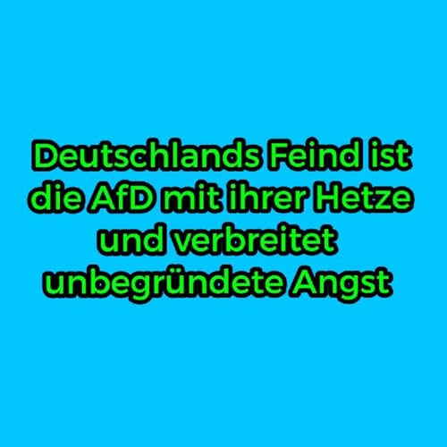 Page de couverture de Deutschlands Feind ist die AfD - Aufklärung