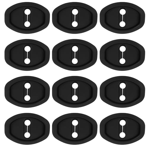 Coussinets de protection serrure portière SHINEOFI pour stopper les vibrations en voiture