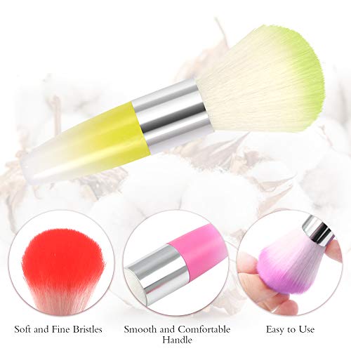 Nagel Puderpinsel 4 Pcs Nagelstaub Reinigung Pinsel Nagel Staub Reiniger Pinsel Nagelkunst Staubpinsel Nagelpinsel für… – Bild 6