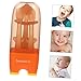 MOLUCKFU 1Set Newborn Toothbrush Tongue Cleaner for Oral Care Supplies Gentle Gum Massage Safe Durable for Months