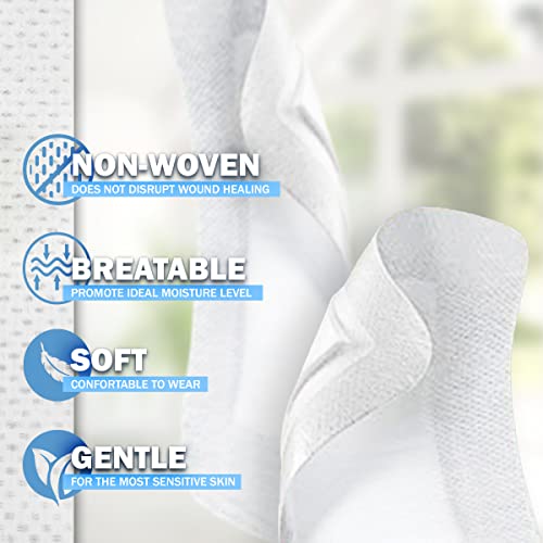 Everlit Island Dressing Bordered Gauze | Large Wound Care Bandage With Adhesive Border| Sterile, Soft & Highly Absorbent Medical Grade Dressing Pad thumb #2