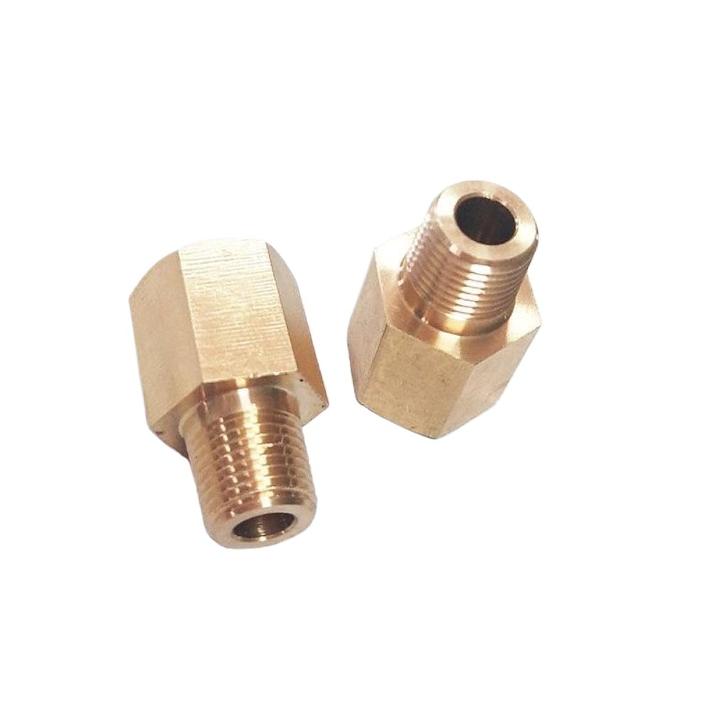 Adaptateur 1/8 NPT femelle 1/8 BSPT mâle connecteur manomètre pression huile
